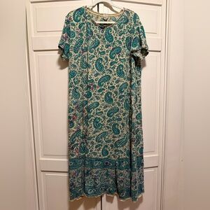 Magnolia Pearl color block boyfriend cut Dress